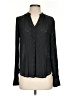 Lord & Taylor 100% Polyester Black Long Sleeve Blouse Size S - photo 1