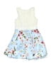 Knit Works Floral Blue Dress Size 12 - photo 2