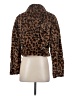 JouJou 100% Polyester Animal Print Brown Faux Fur Jacket Size S - photo 2