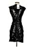 MICHAEL Michael Kors Stars Black Cocktail Dress Size P (petite) - photo 2