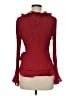 Sunny Leigh 100% Polyester Red Long Sleeve Blouse Size M - photo 2