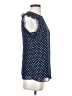 MICHAEL Michael Kors Blue Sleeveless Blouse Size XS - photo 4