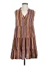 Easel Print Brown Casual Dress Size M - photo 1
