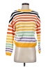 Zesica 100% Acrylic Stripes Yellow Pullover Sweater Size S - photo 1