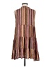Easel Print Brown Casual Dress Size M - photo 2