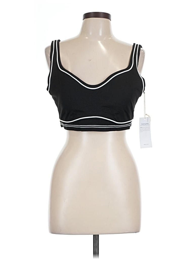 Pre-owned Assorted Brands Sports Bra In Black