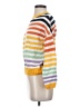 Zesica 100% Acrylic Stripes Yellow Pullover Sweater Size S - photo 5