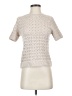 Be Cool Ivory Short Sleeve Blouse Size Sm - Med - photo 1