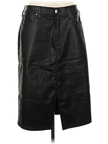 Chico's Faux Leather Skirt (view 1)