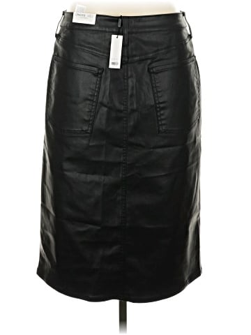Chico's Faux Leather Skirt (view 2)