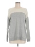 Joie Color Block Gray Pullover Sweater Size M - photo 1