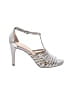 Antonio Melani Silver Heels Size 8 1/2 - photo 1