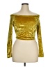 Yitty Gold Long Sleeve Top Size XL - photo 1