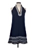 THML 100% Polyester Blue Casual Dress Size XS (petite) - photo 1