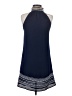 THML 100% Polyester Blue Casual Dress Size XS (petite) - photo 2