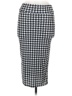Unbranded Houndstooth Gray Casual Skirt Size M - photo 1