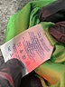 Lands' End 100% Polyester Solid Green Raincoat Size XS - photo 7