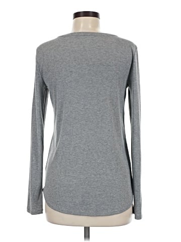 a.n.a. A New Approach Long Sleeve Henley (view 2)