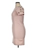 Samara 100% Polyester Solid Tan Cocktail Dress Size 14 - photo 5