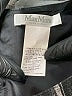Max Mara 100% Cupro Graphic Gray Cocktail Dress Size 6 - photo 6