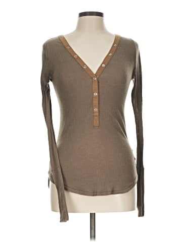 Out From Under Long Sleeve Henley (view 1)