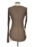Out From Under Green Brown Long Sleeve Henley Size L - photo 2