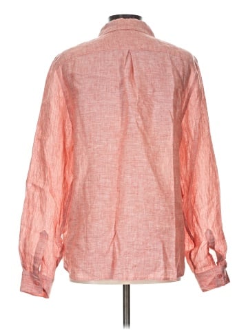 Garnet Hill Long Sleeve Button-Down Shirt (view 2)