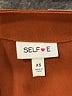 SELF E 100% Rayon Brown Long Sleeve Blouse Size XS - photo 7