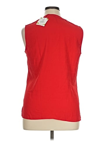 Anne Klein Sleeveless Blouse (view 2)