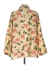 By Design 100% Cotton Floral Gold 3/4 Sleeve Blouse Size L - photo 2