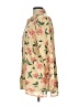 By Design 100% Cotton Floral Gold 3/4 Sleeve Blouse Size L - photo 5