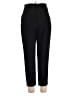 Topshop 100% Polyester Solid Black Casual Pants Size 12 - photo 2