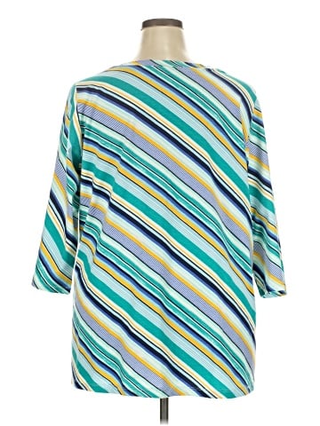Jessica London 3/4 Sleeve T-Shirt (view 2)