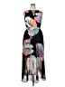 Lane Bryant Graphic Black Cocktail Dress Size 14 - photo 1