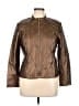 Ruby Rd. Metallic Gold Jacket Size 14 - photo 1