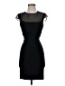 Stretta Solid Black Cocktail Dress Size XS - photo 1