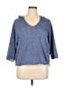 Allison Brittney Blue Sweatshirt Size XL - photo 1