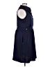 Monteau Solid Blue Casual Dress Size 1X - photo 4