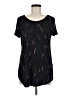 Apt. 9 Black Short Sleeve T-Shirt Size M - photo 1