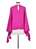 TCEC Pink Long Sleeve Blouse Size S - photo 2