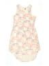 Tea 100% Cotton Graphic Ivory Dress Size 14 - photo 1
