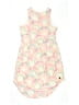 Tea 100% Cotton Graphic Ivory Dress Size 14 - photo 2