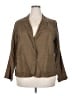 Eileen Fisher 100% Linen Brown Jacket Size 2X - photo 1