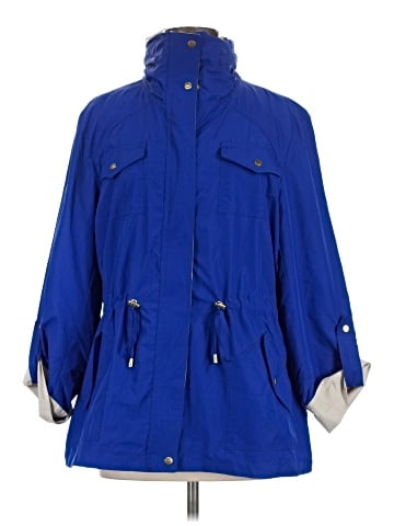 JM Collection Raincoat (view 1)