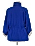 JM Collection 100% Polyester Blue Raincoat Size M - photo 2