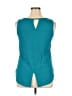 Max Studio Teal Sleeveless T-Shirt Size XL - photo 2