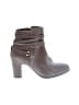 White Mountain Brown Ankle Boots Size 6 - photo 1