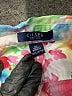 Chaps 100% Cotton Floral Pink 3/4 Sleeve Button-Down Shirt Size XL - photo 7