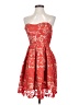 Lush 100% Polyester Red Cocktail Dress Size S - photo 1