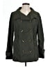 DressBarn 100% Polyester Green Trenchcoat Size L - photo 1
